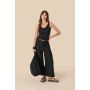 Top de lino de mujer