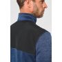 Chaqueta de hombre en material reciclado de poliéster tricotado