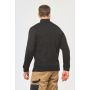 Chaqueta de punto forrada de hombre