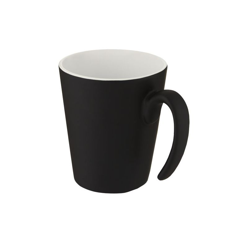 Taza de cerámica de 360 ml con asa "Oli"