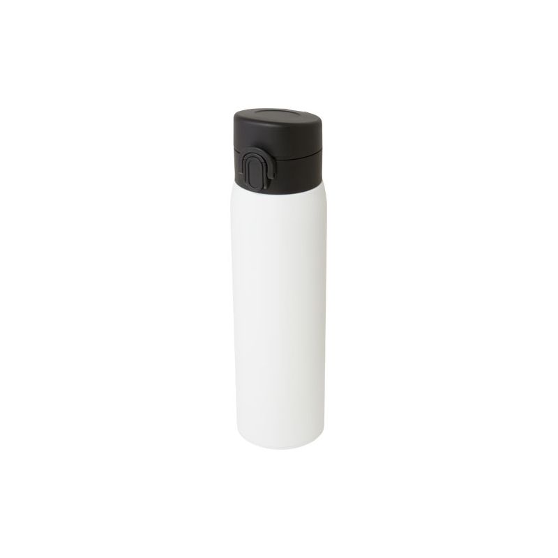 Frasco aislado de acero inoxidable reciclado con certificación RCS de 450 ml "Sika"