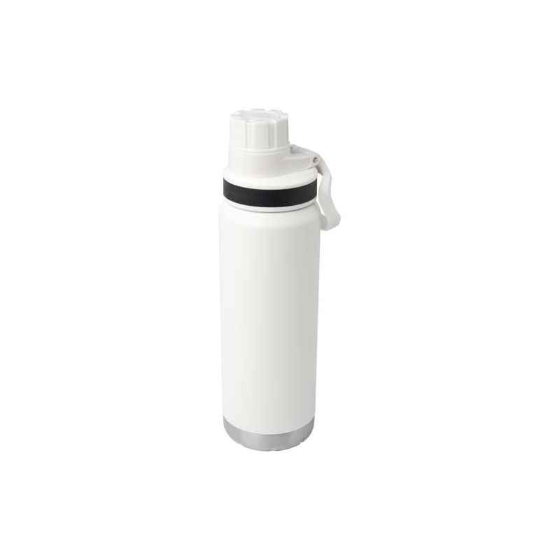 Botella de agua con aislamiento al vacío de cobre y acero inoxidable reciclado con certificación RCS de 700 ml "Fortis"