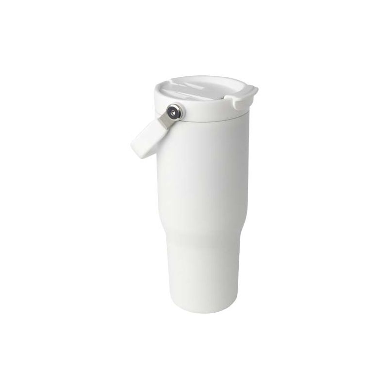 Vaso aislado al vacío de cobre de acero inoxidable reciclado con tapa de doble función con certificación RCS de 900 ml "Bronx"