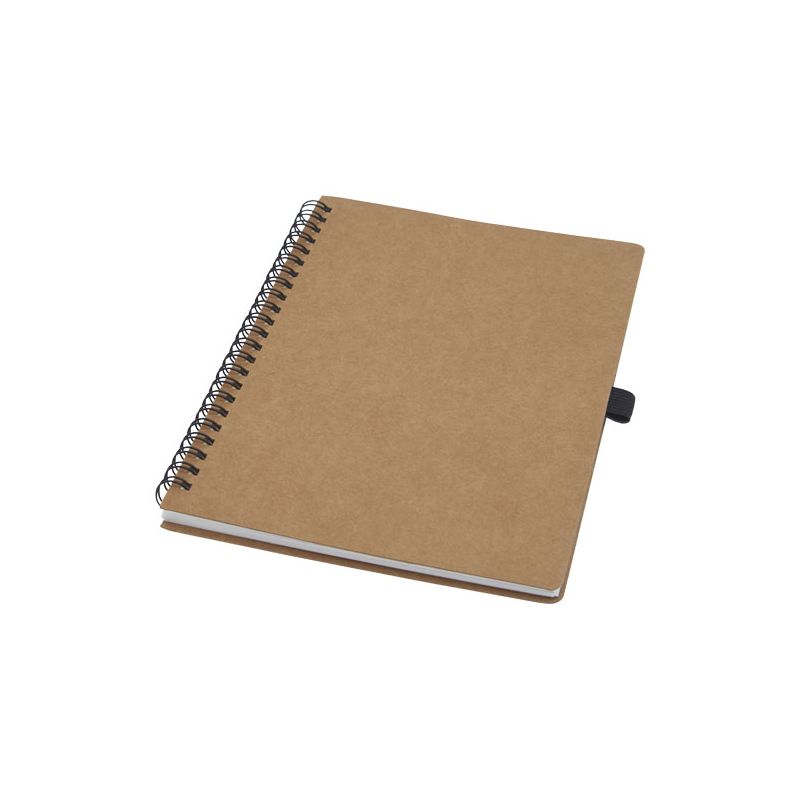 Caderno de argolas A5 em cartão reciclado com papel de pedra "Cobble"