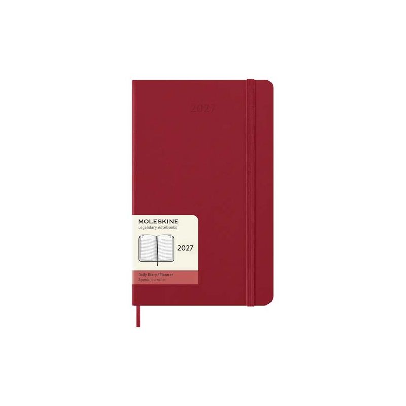 Agenda diaria de tapa dura para 12 meses Moleskine