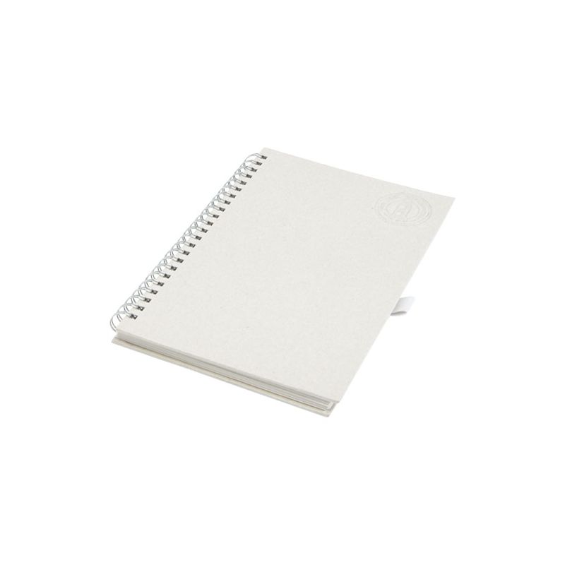 Bloc de notas con espiral tamaño A5 "Dairy Dream" fabricado con envases de leche reciclados