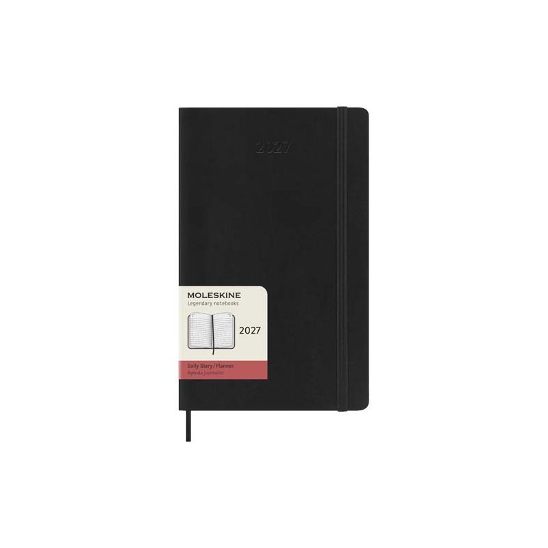 Agenda diária de capa mole para 12 meses Moleskine