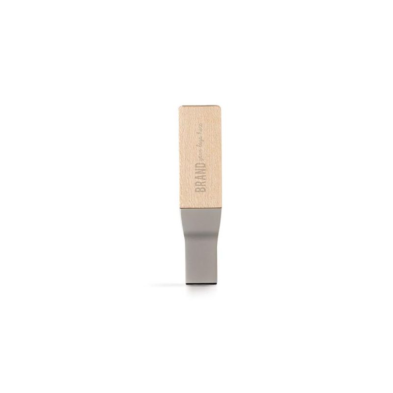 Woome Memoria USB de 32GB en metal y bambú