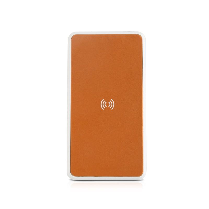 Recybank Power bank inalámbrico de ABS y PU reciclados 8000mAh