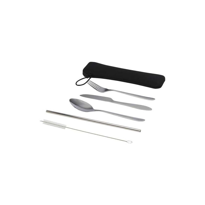 Set de cubiertos de acero inoxidable de 5 piezas "Sheen"