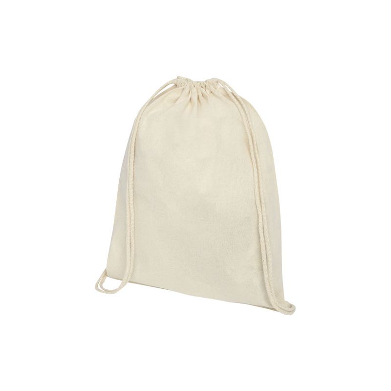 Saco de cordones de algodón 100 g/m² de alta calidad "Oregon" 5L