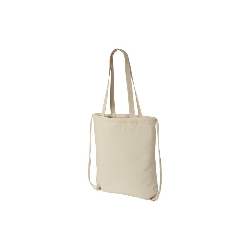 Mochila con cordones de algodón 240 g/m² "Eliza" 6L