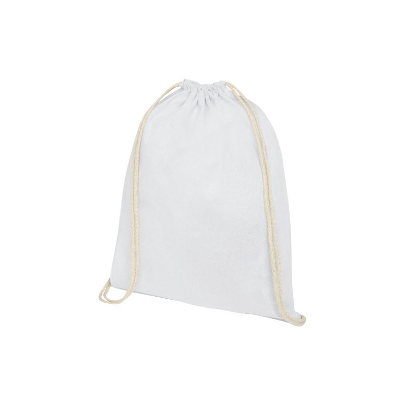 Mochila con cordones de algodón 140 g/m² "Oregon" 5L