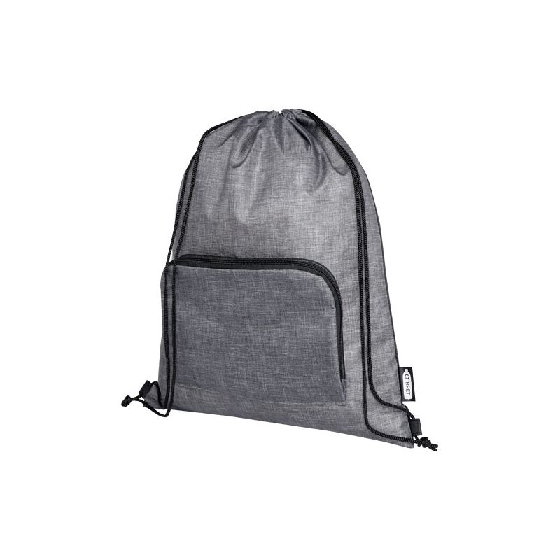 Saco de cordón plegable reciclado de 7L "Ash"