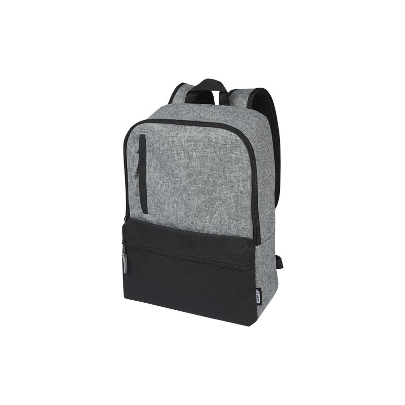 Mochila para portátil de 15" de dos tonos reciclada GRS de 14 L "Reclaim"