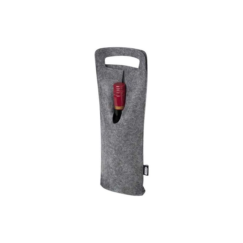 Saco para vino de fieltro reciclado GRS de 75 cl "Felta"