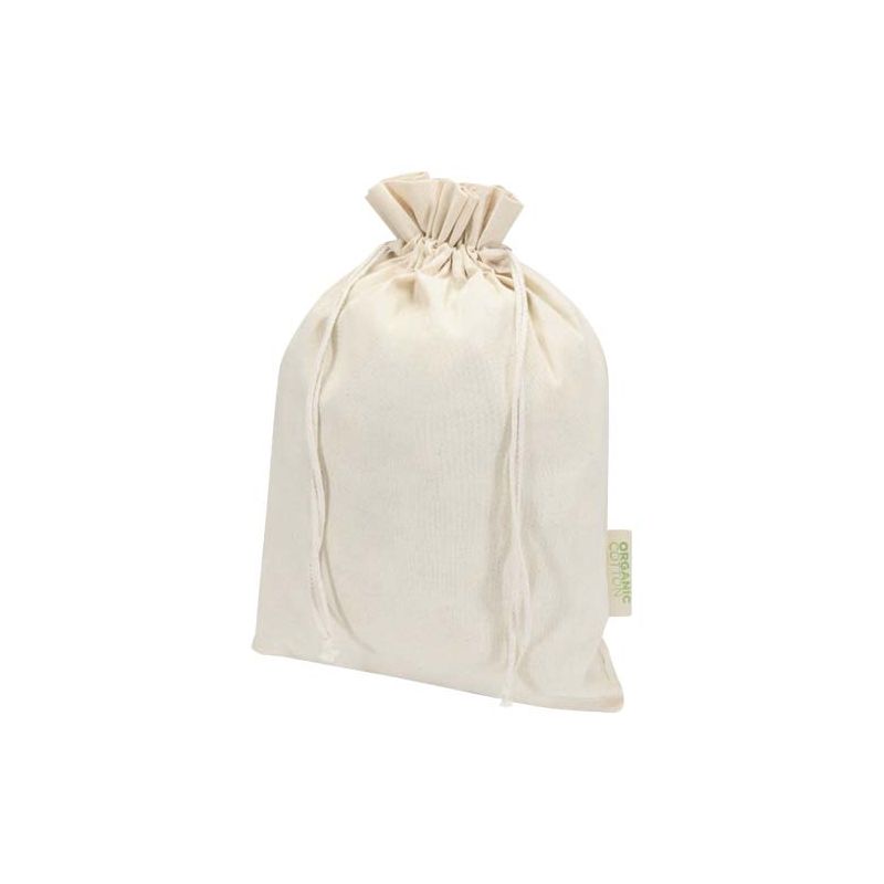 Saco de regalo de material de producción biológica OCS de 140 g/m² - 42 x 30 cm "Odisha"
