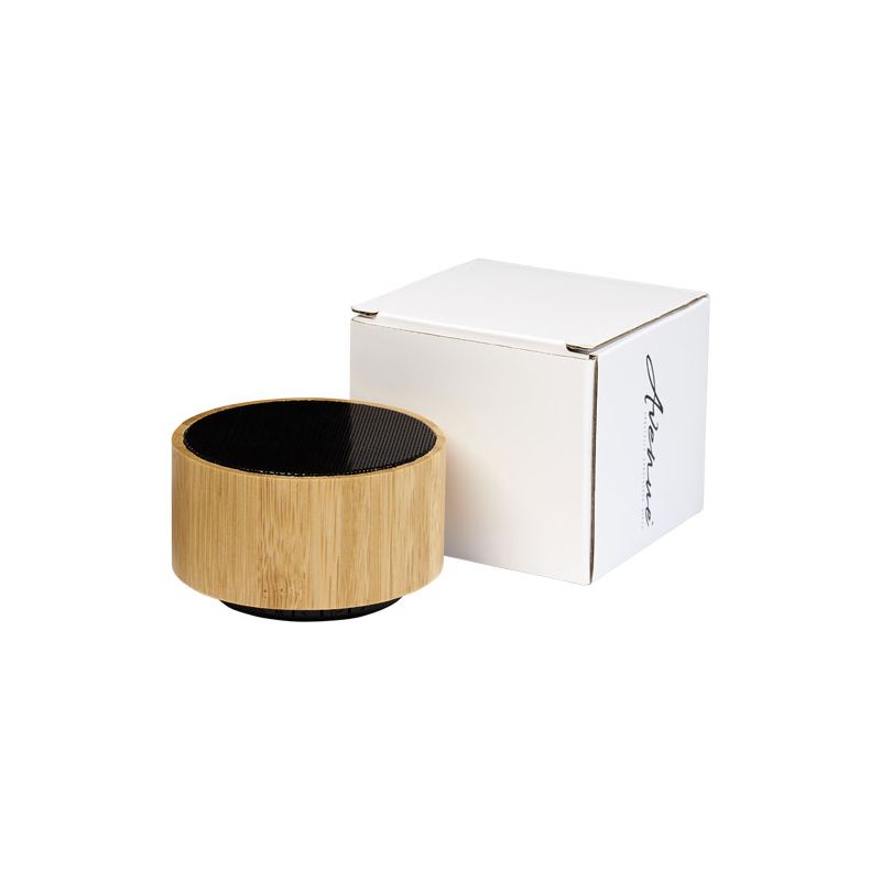 Altavoz Bluetooth® de bambú "Cosmos"