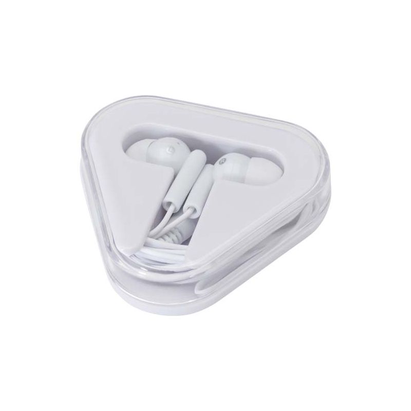 Auriculares con caja de almacenamiento de plástico reciclado "Rebel"