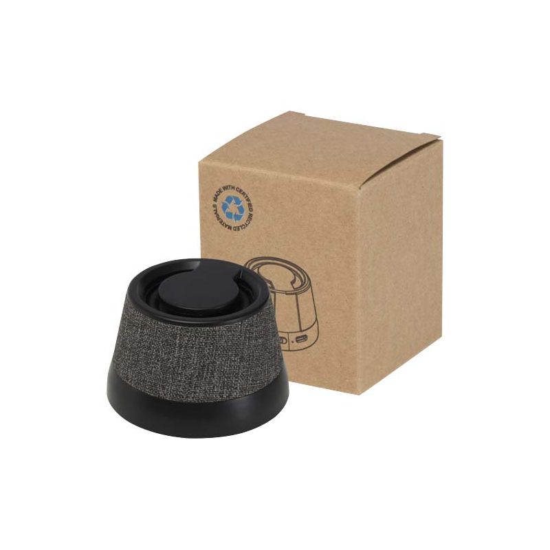 Altavoz magnético inalámbrico de plástico reciclado de 3 W "Horna"