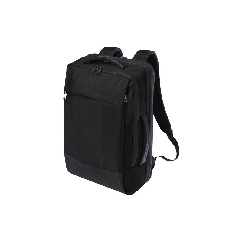 GRS recycelter erweiterbarer 17"-Laptop-Rucksack, 35 L "Expedition Pro"