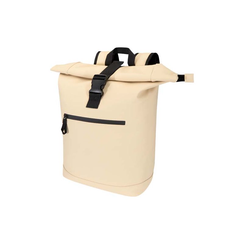 Mochila enrollable reciclada GRS de 15" y 18 L "Resi Plus"