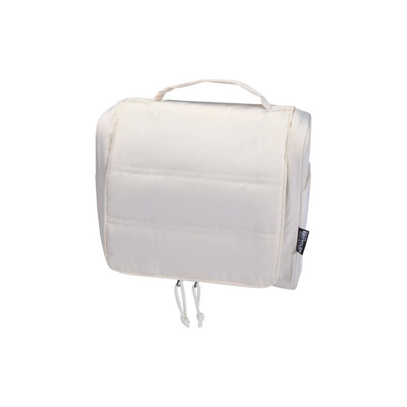 Bolsa reciclada colgante para artículos de higiene GRS de 8 L "Puffer"