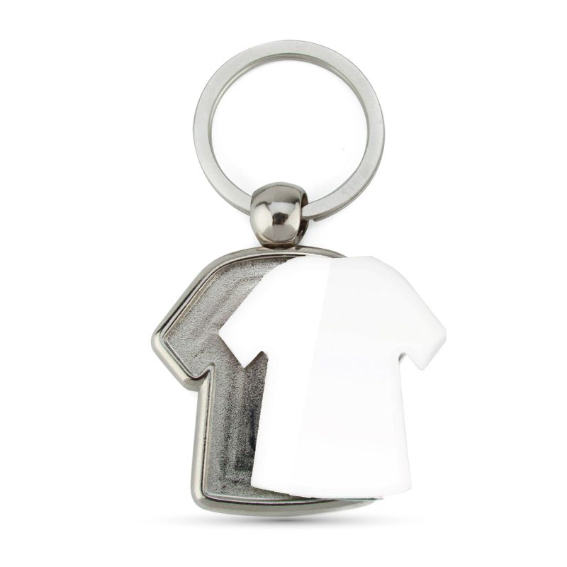 MX-D Llavero MX-D formato camiseta con 2 caras, metal