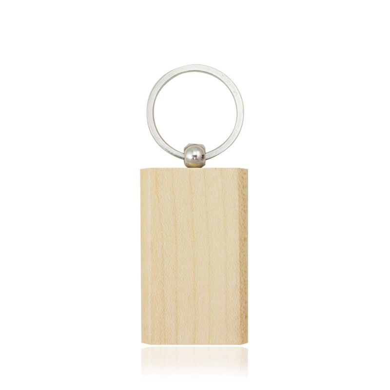 Llavero rectangular de madera Kylie