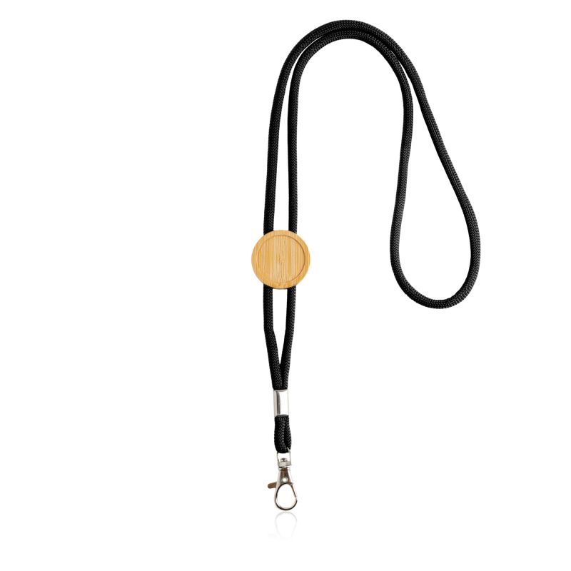 West Lanyard ajustable de bambú