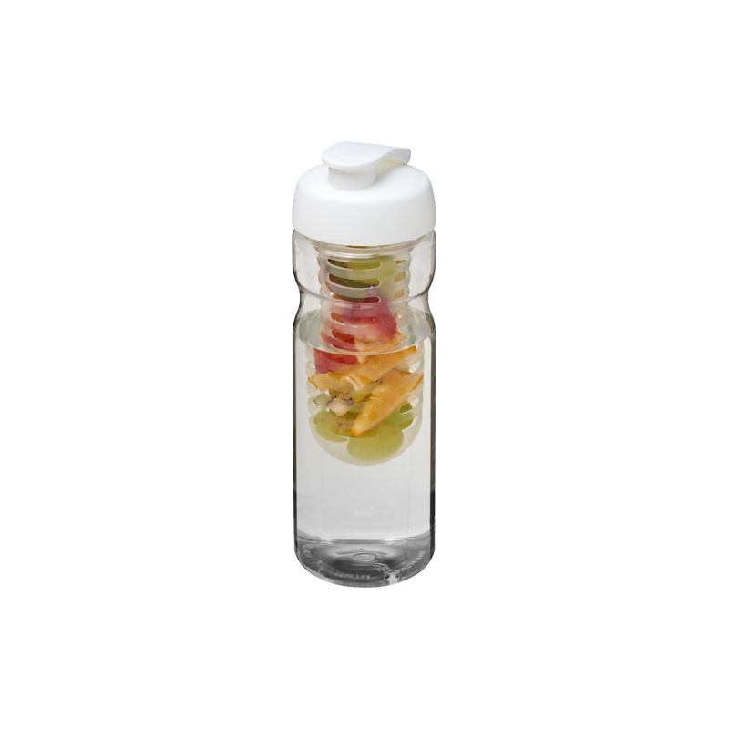 Botella deportiva e infusor con tapa Flip de 650 ml H2O Base®