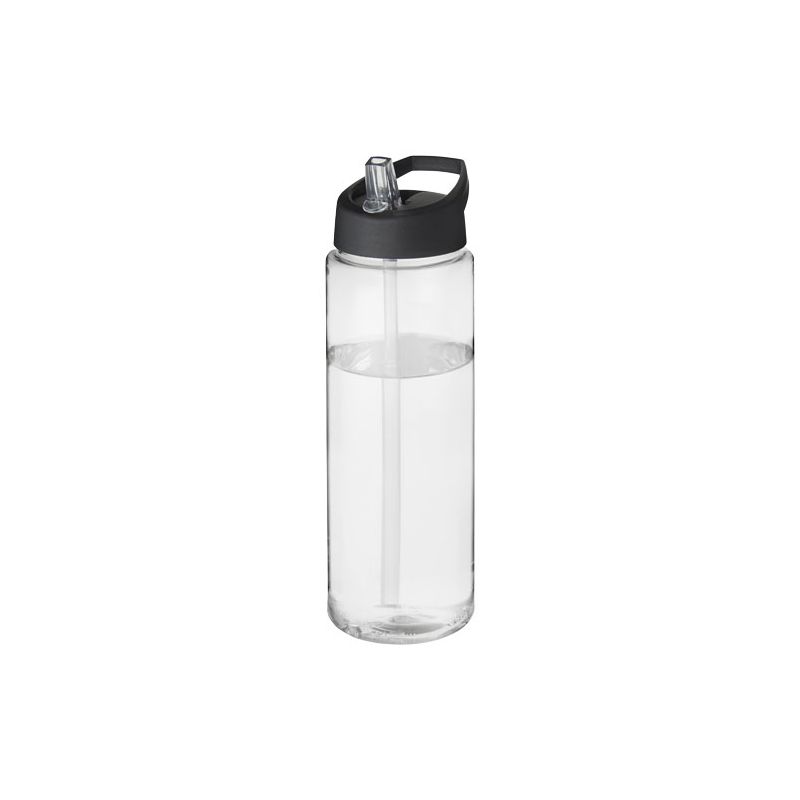 Botella deportiva de 850 ml con tapa con boquilla "H2O Vibe".