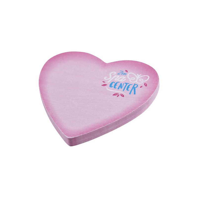 Notas adhesivas recicladas en forma de corazón "Sticky-Mate®"