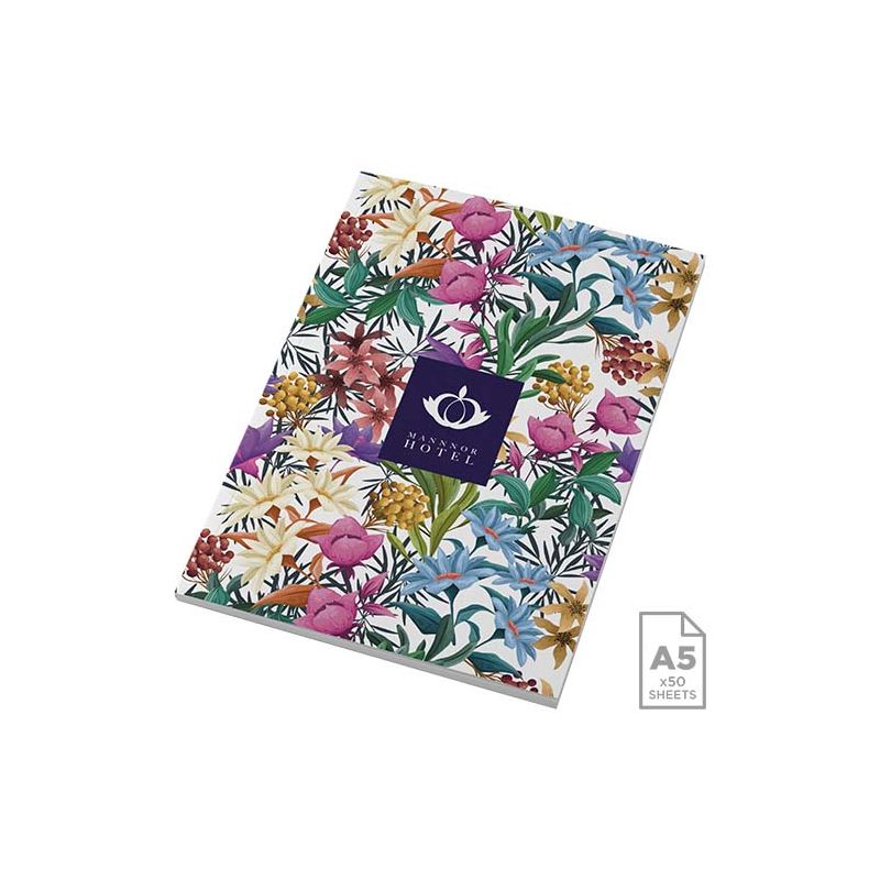 Bloc de notas de tapa blanda A5 - 50 hojas "Novela Austen"