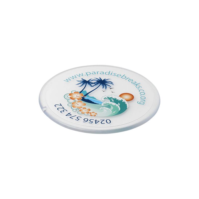 Posavasos redondo de plástico “Renzo”