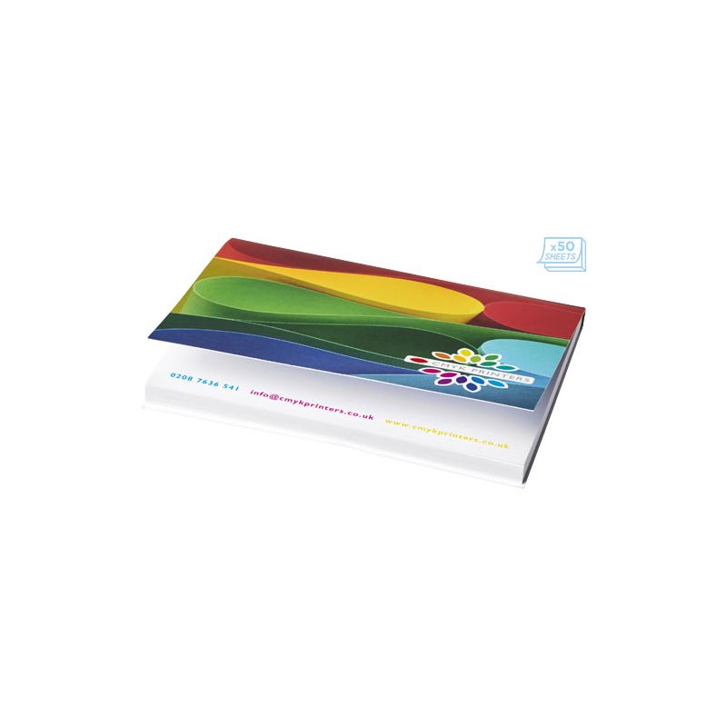 Notas adhesivas Sticky-Mate® con tapa blanda 100x75mm