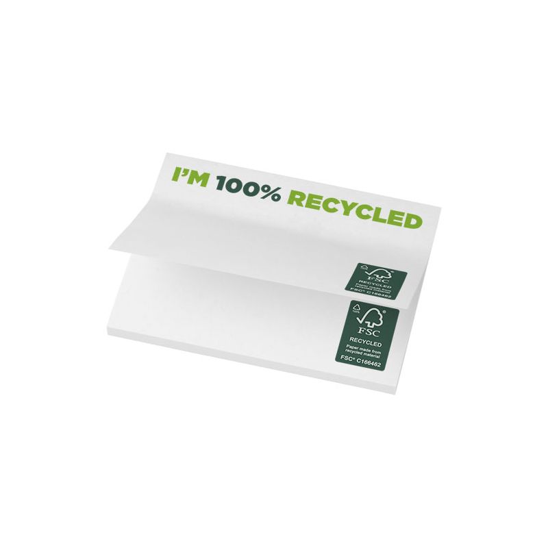 Notas adhesivas recicladas 100 x 75 mm "Sticky-Mate®"