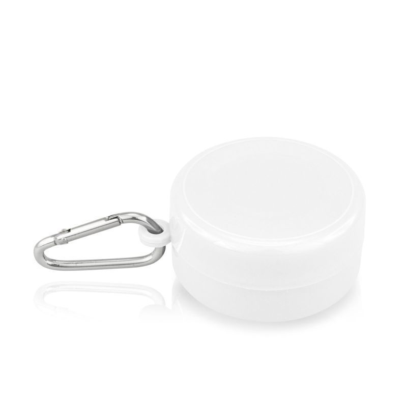 Foldcup Vaso retráctil 200 ml, con mosquetón y compartimento para pastillas