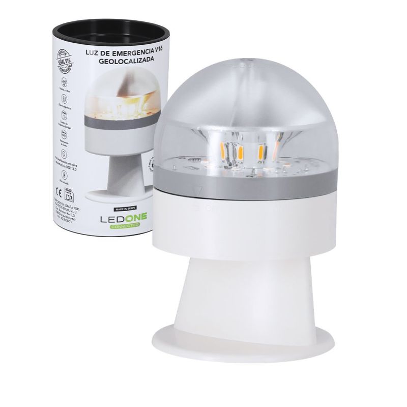 Luz de Emergencia V16 Geolocalizada Busby