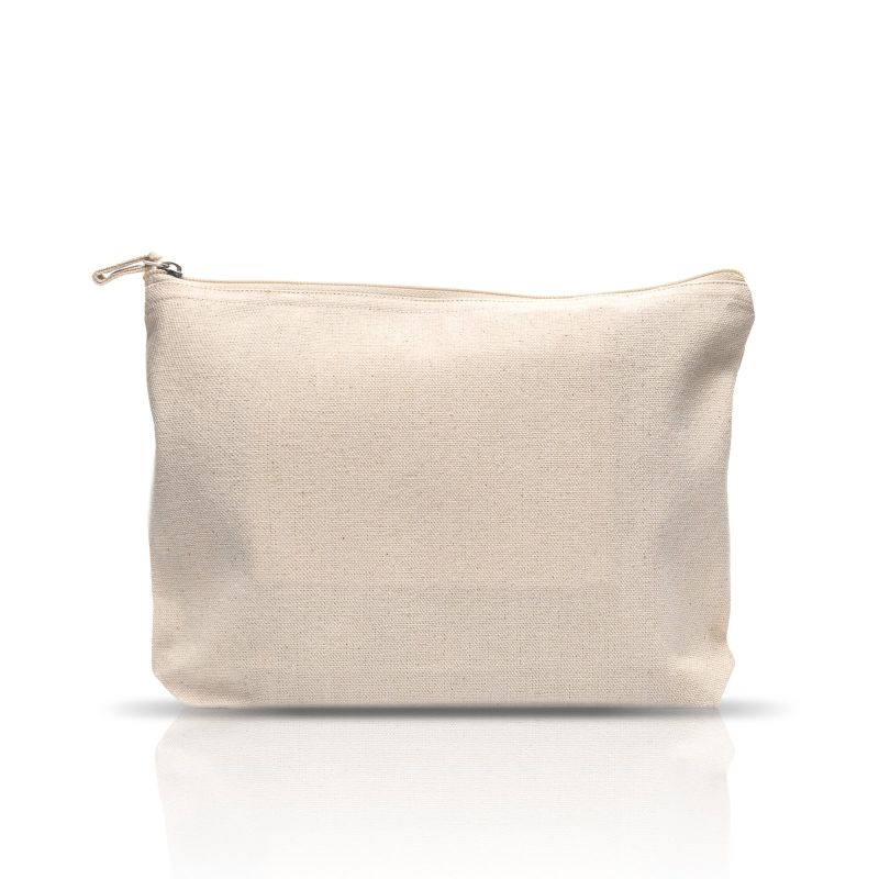 Unipouch Bolsa 100% algodón canvas con compartimento interior