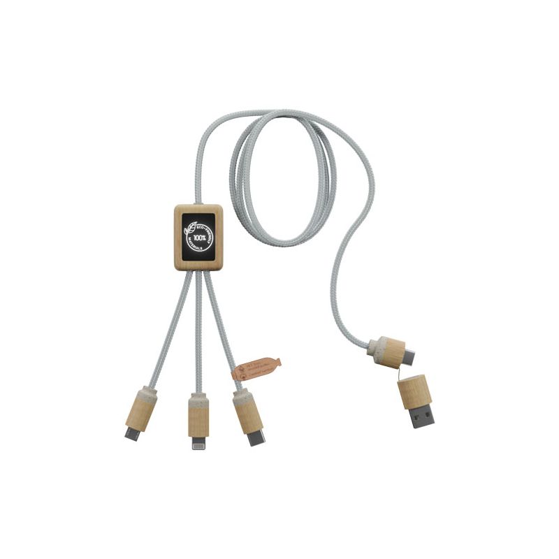 Cable de carga 5 en 1 "SCX.design C49"