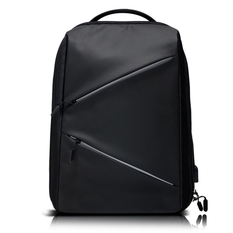 Backtive Mochila de tarpaulin para portátil con cremalleras reflectantes