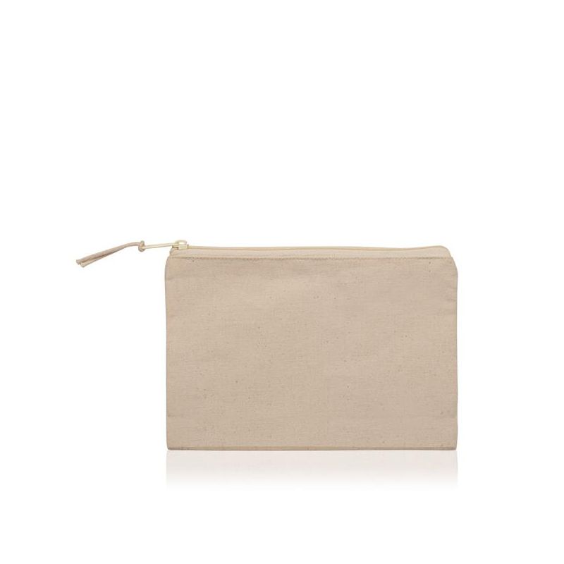 Cotpouch Bolsa de lona 100% algodón, con cierre