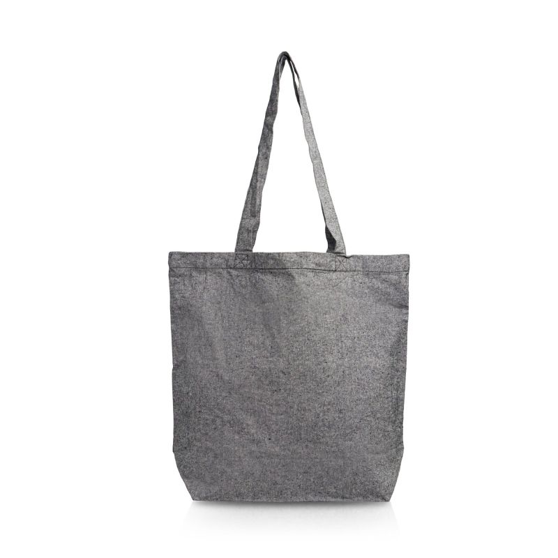Vikbar Bolsa de algodón reciclado 190 g/m² plegable