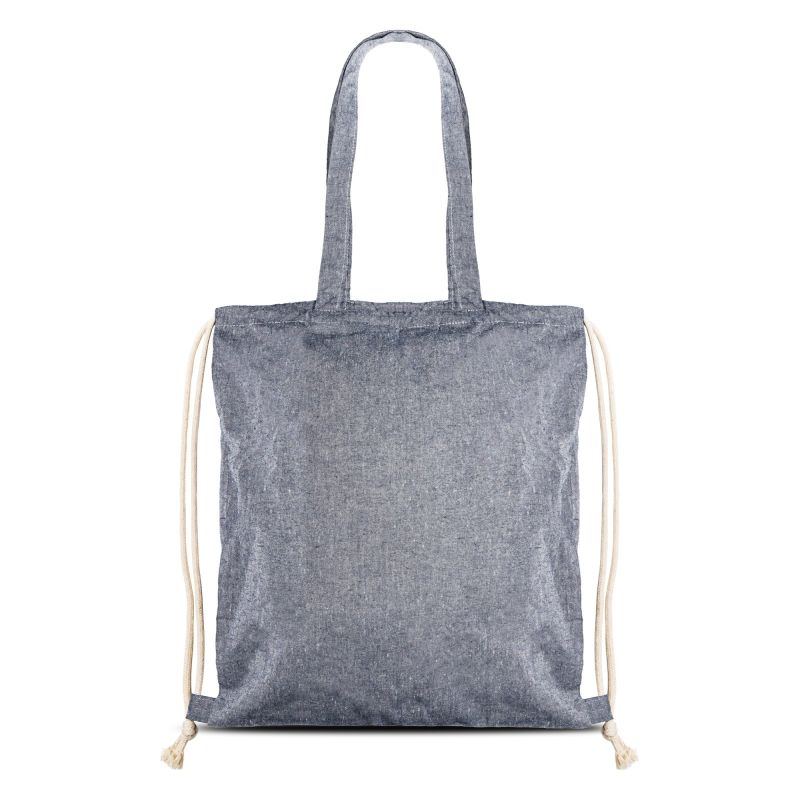 RecyPack Saco mochila de algodón reciclado