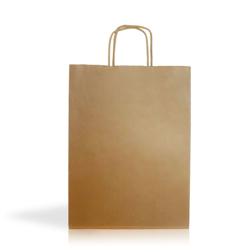 Kraft05 Bolsa de papel kraft 90g/m2 24X32X11cm