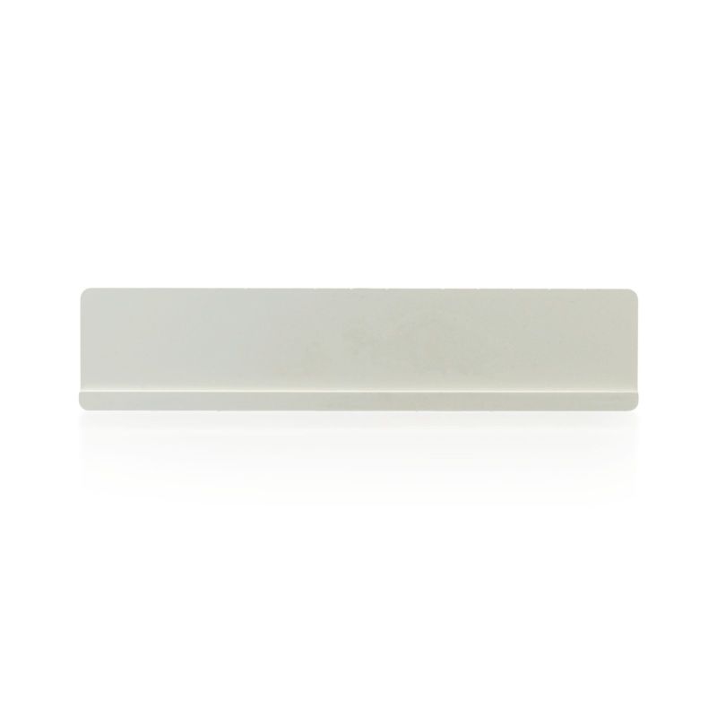 RPLATE W Soporte de plástico reciclado para placa de matrícula blanca