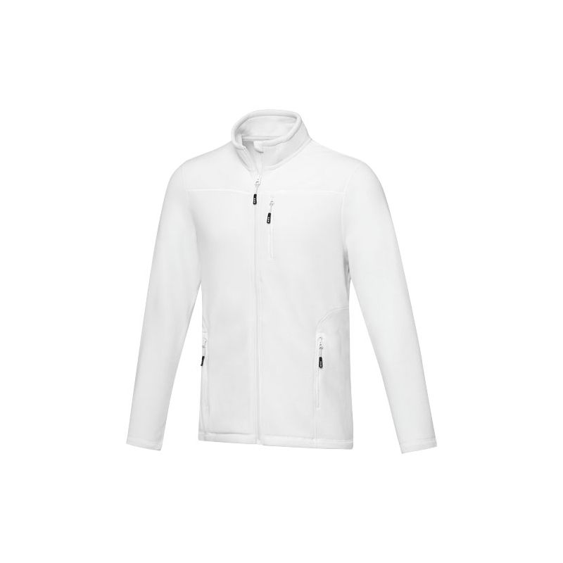 Forro polar con cremallera para hombre GRS reciclado "Amber"