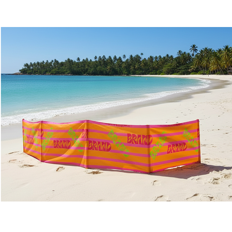 Cortaviento de Playa 100% Personalizado, 5 PALOS