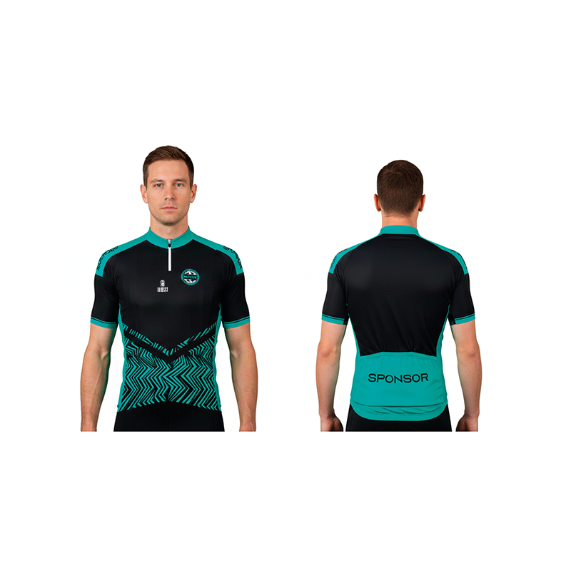 Camiseta de Ciclismo 100% Personalizada AGOSTINHO, MICROPERFORADO